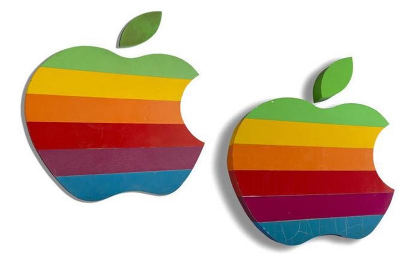 Des logos Apple qui deviennent objets de collection