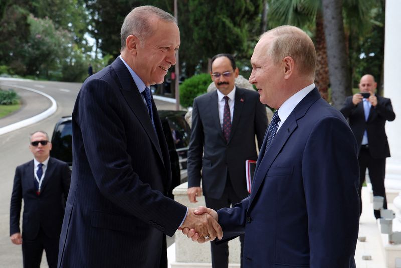 Accord entre Poutine et Erdogan sur des paiements de gaz en roubles