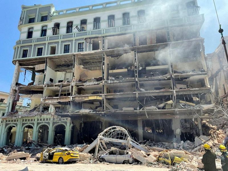 Au moins 26 morts après une explosion dans un hôtel de La Havane