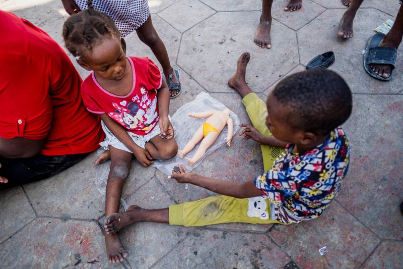 Les enfants représentent 40% des cas de choléra en Haïti, selon Unicef