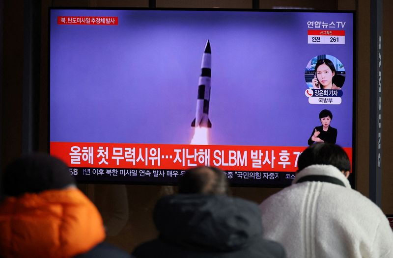 La Corée du Nord a procédé au tir d'un missile balistique présumé