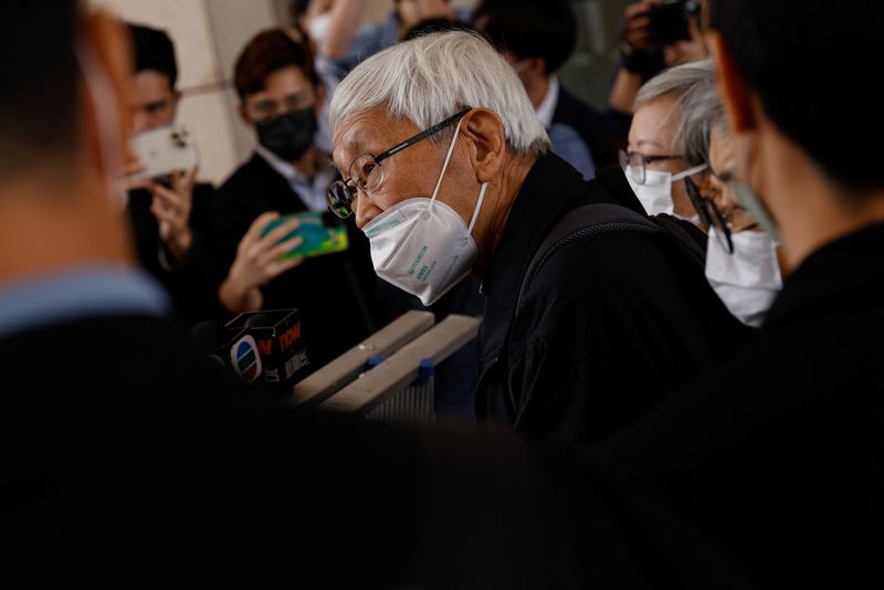 Hong Kong : Un cardinal condamné à une amende pour un fonds d'aide aux manifestants