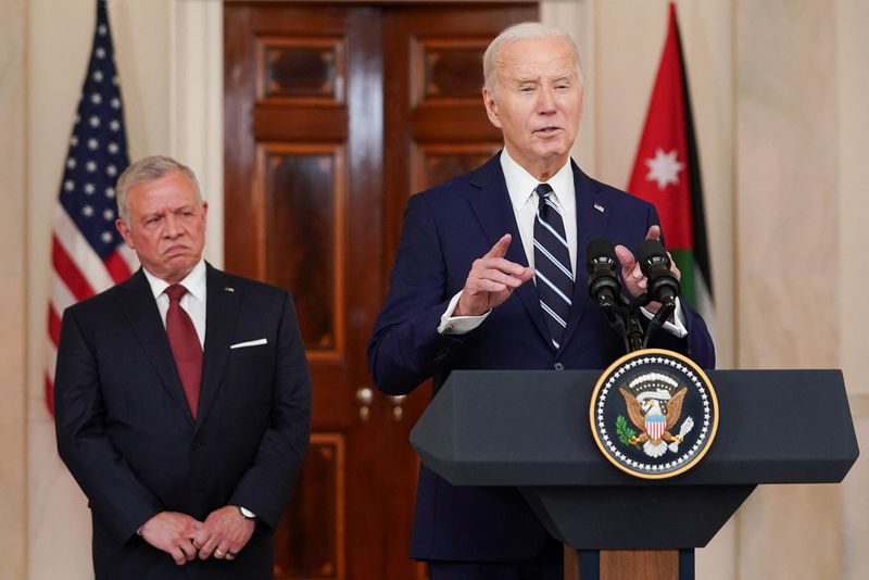 Joe Biden dit travailler à une pause d'"au moins six semaines" à Gaza