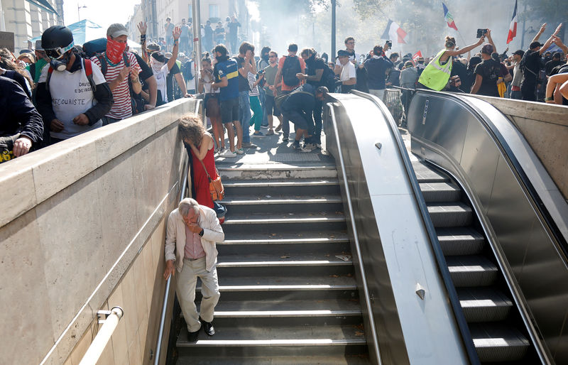 Manifestation Pour Le Climat à Paris Incidents En Début De