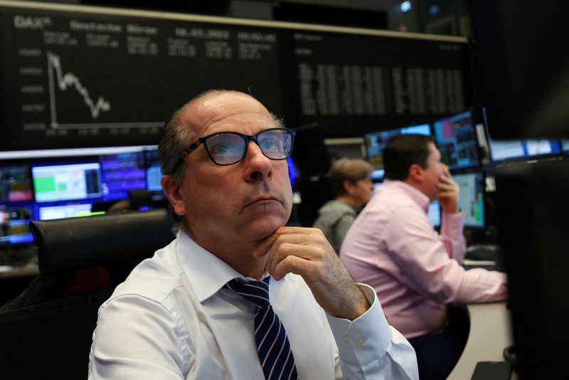 Bourse : L'aversion au risque se poursuit en Europe, l'Allemagne en récession