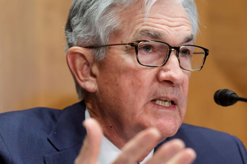 Powell: La Fed n'envisage pas 'activement' des hausses de taux de 75 points