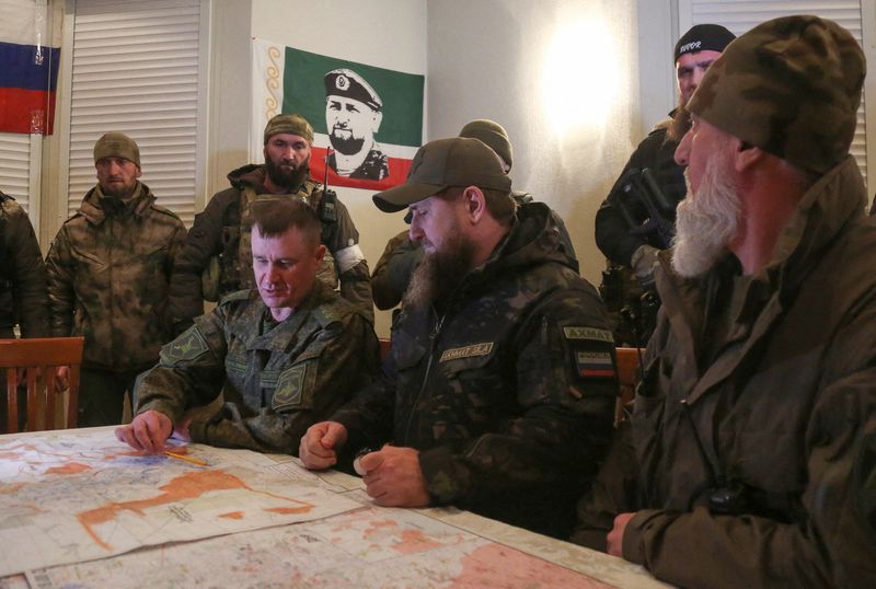 Ukraine: Le dirigeant tchétchène déclare que ses soldats contrôlent Popasna
