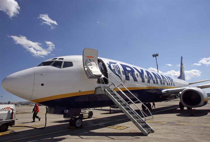Ryanair : 1 million de passagers en avril