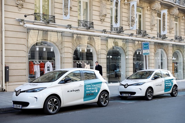 "Moov'in", le service d'autopartage de Renault, s'installe à Paris !