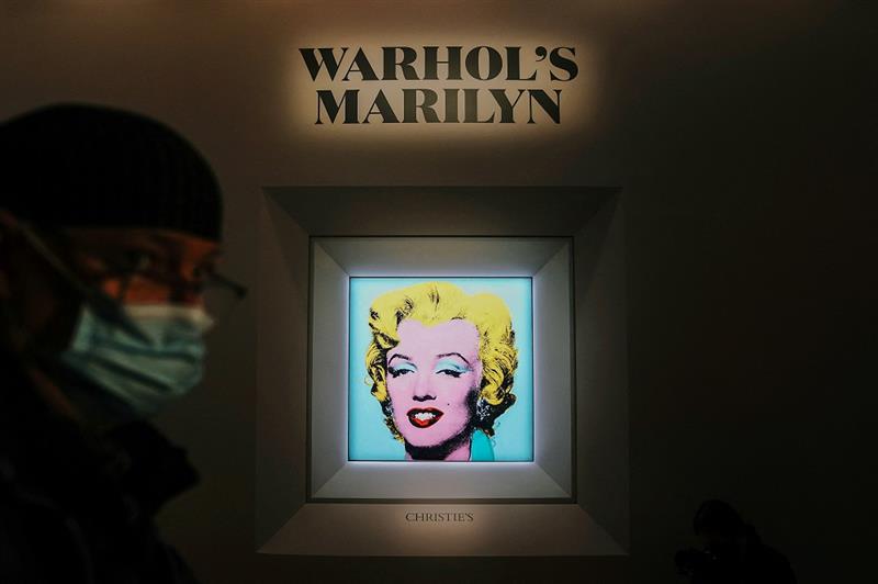 Une Marilyn d’Andy Warhol adjugée 195 millions de dollars 