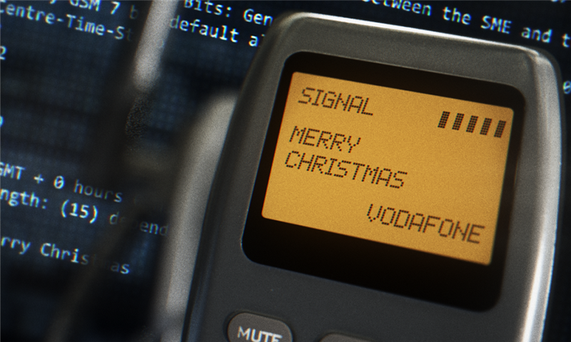 "Merry Christmas", le premier SMS de l’histoire, vendu 107.000€