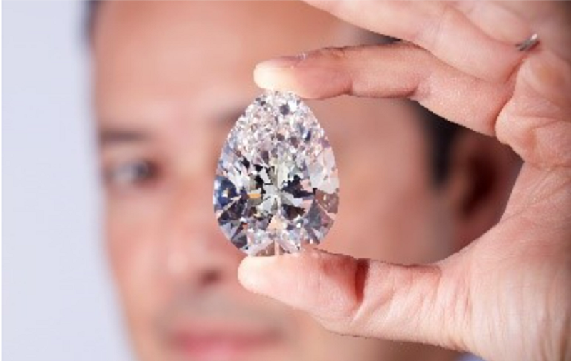 17,8 millions d’euros pour le plus gros diamant jamais mis aux enchères